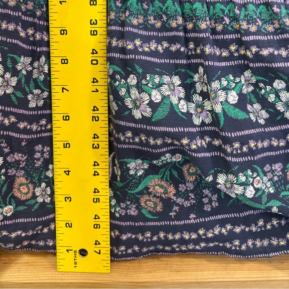 Old Navy Rayon Floral Ruffle Lace Maxi Dress - Picture 7 of 12